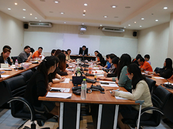 ประชุมเจ้าหน้าที่สายสนับสนุนวิชาการ
คณะวิทยาศาสตร์และเทคโนโลยี