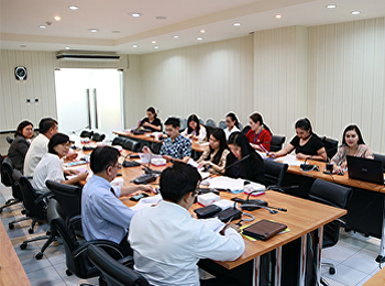 ประชุมคณะกรรมการดำเนินงาน
โครงการเพิ่มจำนวนองค์ความรู้
ในแหล่งเรียนรู้ “พลังงานมีค่า
ขยะมีตังค์”