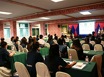 สาขาวิชาวิทยาศาสตร์สิ่งแวดล้อม
จัดอบรมระบบมาตรฐานการจัดการสิ่งแวดล้อม
ให้แก่บัณฑิตก่อนจบการศึกษา