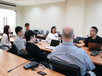 ประชุมการดำเนินงานปรับปรุงเว็บไซต์คณะวิทยาศาสตร์และเทคโนโลยี