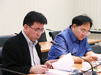 ประชุมคณะกรรมการบริหารหลักสูตรภาคพิเศษ
คณะวิทยาศาสตร์และเทคโนโลยี