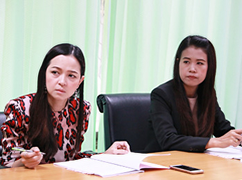 ประชุมคณะกรรมการบริหารหลักสูตรวิทยาศาสตรมหาบัณฑิต
สาขาวิชาการจัดการสิ่งแวดล้อม