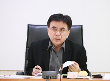 ประชุมผู้บริหารคณะวิทยาศาสตร์และเทคโนโลยี