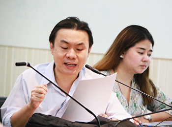 ฝ่ายบริการการศึกษา จัดอบรมระเบียบปฏิบัติ
ขั้นตอนในระบบลงทะเบียน
และความรู้ที่เกี่ยวกับงานวิชาการนักศึกษาสำหรับอาจารย์ที่ปรึกษา