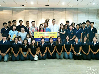 นักศึกษาสาขาวิชาฟิสิกส์ประยุกต์
จัดโครงการทักษะชีวิต
เปิดหมวกขอรับเงินบริจาค
เพื่อมอบให้กับหน่วยงานต่างๆ