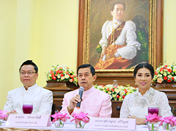 อาจารย์นักวิจัยคณะวิทยาศาสตร์ฯ
ร่วมแสดงผลงานรางวัลระดับนานาชาติ
ในงานแถลงข่าวเฉลิมฉลองครบรอบ ๘๐ ปี
แห่งการสถาปนามหาวิทยาลัราชภัฏสวนสุนันทา