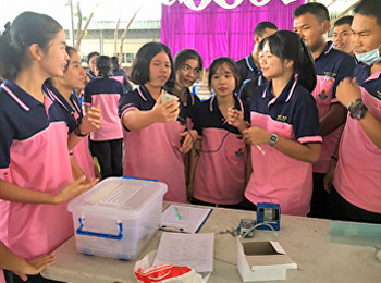 วิทยาศาสตร์สิ่งแวดล้อมออกบริการวิชาการและแนะนำหลักสูตร
 ณ โรงเรียนอัมพวันวิทยาลัย อำเภออัมพวา
จังหวัดสมุทรสงคราม