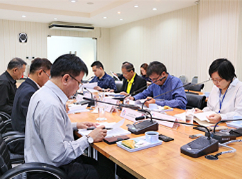 ประชุมคณะกรรมการประจำคณะวิทยาศาสตร์และเทคโนโลยี