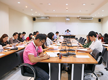 คณะวิทยาศาสตร์ฯ
จัดประชุมเตรียมความพร้อมการจัดงานประชุมวิชาการ
โครงงานวิจัยสำหรับนักศึกษา  (SCI SSRU
Mini Conference 2019)