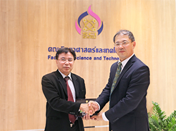 คณะผู้แทนจากสถาบัน Chines Academy of
Fishery Science (CAFS)
เข้าเยี่ยมสนทนาความร่วมมือทางวิชาการ กับ
คณะวิทยาศาสตร์และเทคโนโลยี