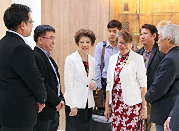 คณะวิทยาศาสตร์ฯ
ต้อนรับคณะจากสมาคมวัฒนธรรมและเศรษฐกิจไทย
– จีน