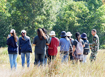 สาขาวิชาวิทยาศาสตร์สิ่งแวดล้อม
ศึกษานอกสถานที่
ในวิชาการจัดการสิ่งแวดล้อมเพื่อการท่องเที่ยวเชิงนิเวศ
ณ อุทยานแห่งชาติเขาใหญ่