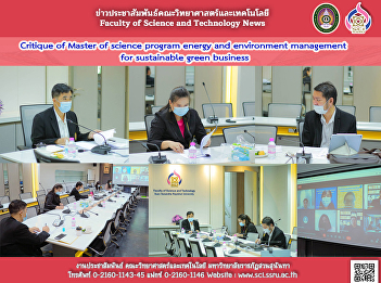 Critique of Master of science program
energy and environment management for
sustainable green business