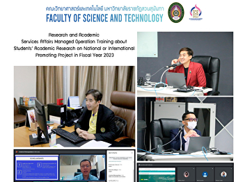 Research and Academic Services Affairs
Managed Operation Training about
Students’   Academic Research on
National or International Promoting
Project in Fiscal Year 2023
