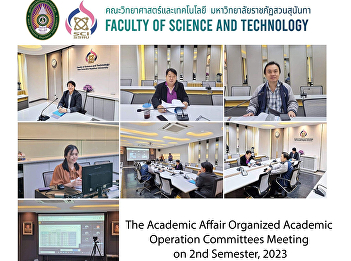 The Academic Affair Organized Academic
Operation Committees Meeting on 2nd
Semester, 2023