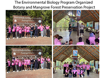 The Environmental Biology Program
Organized Botany and Mangrove Forest
Preservation Project