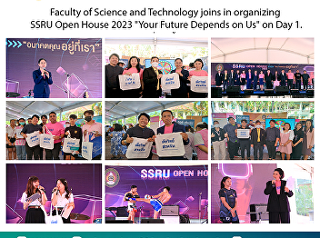 Faculty of Science and Technology joins
in organizing SSRU Open House 2023 