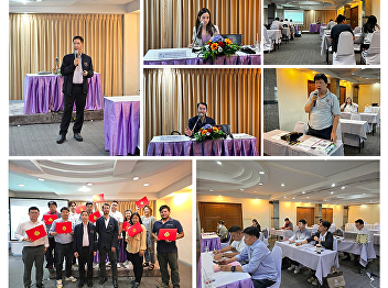 The Science Center organizes training
for environmental personnel at the
factory