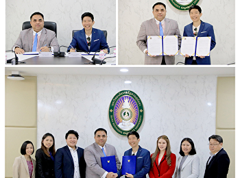 มหาวิทยาลัยราชภัฏสวนสุนันทา
ลงนามบันทึกความเข้าใจ (MOU) กับ บริษัท
อาษา โปรดักชั่น จำกัด