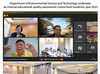 Department of Environmental Science and
Technology undertake an internal
educational quality assessment Course
level Academic year 2023