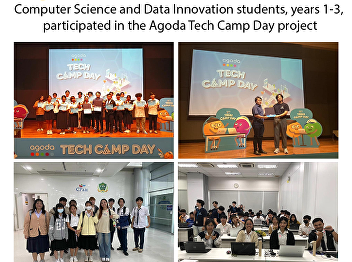 Computer Science and Data Innovation
students, years 1-3, participated in the
Agoda Tech Camp Day project