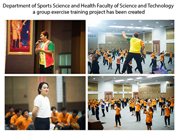Department of Sports Science and Health
Faculty of Science and Technology a
group exercise training project has been
created