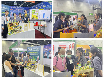 The Faculty of Science and Technology
participated in the first day of the
technology exhibition featuring food and
beverage processing machinery, packaging
machines, logistics solutions, and
AI-powered warehouse management systems.