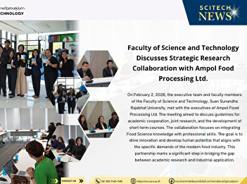 Faculty of Science and Technology
Discusses Strategic Research
Collaboration with Ampol Food Processing
Ltd.