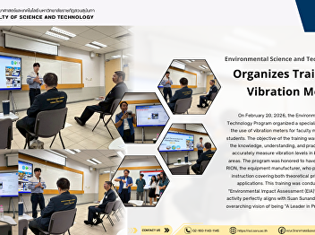 Environmental Science and Technology
Program Organizes Training on Vibration
Meters