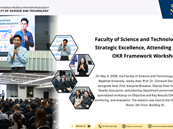 Faculty of Science and Technology Drives
Strategic Excellence, Attending
Intensive OKR Framework Workshop