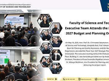 Faculty of Science and Technology
Executive Team Attends the Fiscal Year
2027 Budget and Planning Orientation