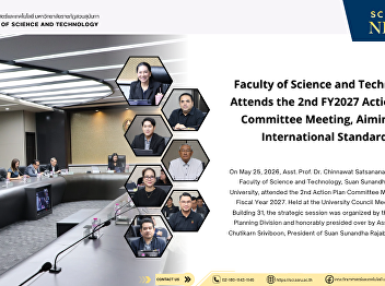 Faculty of Science and Technology
Attends the 2nd FY2027 Action Plan
Committee Meeting, Aiming for
International Standards