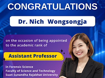 congratulation Dr.Nich Wongsongja